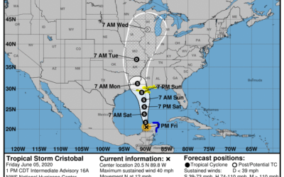 Tropical Storm Cristobal Is Coming – Are You Ready?